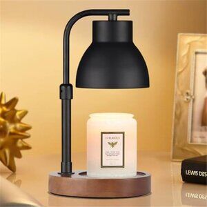 Dimmable Candle Warmer Lamp Adjustable Height Electric Wax Melt Warmer